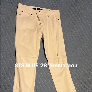 STS Blue Light Tan Cropped Pants